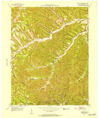 Stricklett 1951 topographic map thumbnail