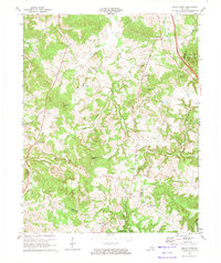 Sugar Grove 1973 topographic map thumbnail