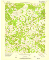 Sugar Grove 1954 topographic map thumbnail