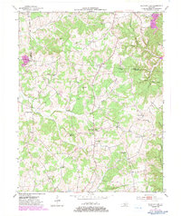 Sulphur Lick 1953 topographic map thumbnail