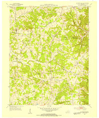 Sulphur Lick 1953 topographic map thumbnail