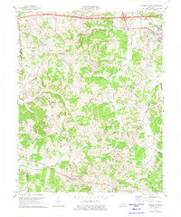 Summer Shade 1974 topographic map thumbnail