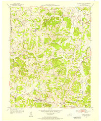 Summer Shade 1953 topographic map thumbnail