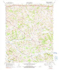 Temple Hill 1973 topographic map thumbnail