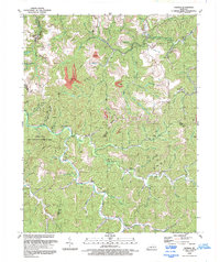 Thomas 1992 topographic map thumbnail