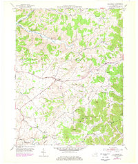Tollesboro 1953 topographic map thumbnail