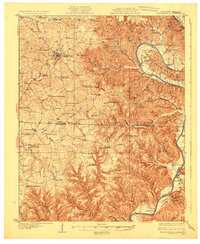 Tompkinsville 1929 topographic map thumbnail