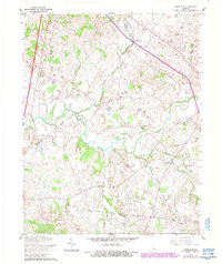 Tonieville 1960 topographic map thumbnail