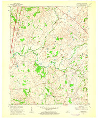 Tonieville 1960 topographic map thumbnail