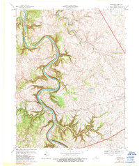 Tyrone 1967 topographic map preview