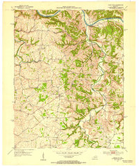 Union City 1952 topographic map thumbnail