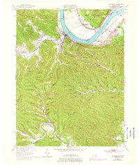 Vanceburg 1949 topographic map thumbnail