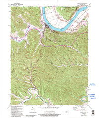 Vanceburg 1949 topographic map thumbnail