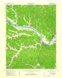 Vanceburg 1949 topographic map thumbnail