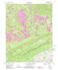 Varilla 1974 topographic map thumbnail