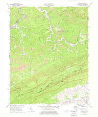 Varilla 1974 topographic map thumbnail