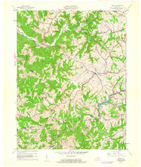 Verona 1961 topographic map thumbnail