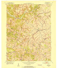 Verona 1950 topographic map thumbnail