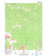 Vest 1992 topographic map thumbnail