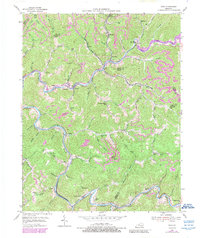 Vicco 1954 topographic map thumbnail