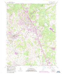 Vine Grove 1960 topographic map thumbnail