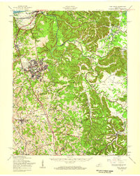 Vine Grove 1946 topographic map thumbnail