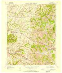 Waddy 1954 topographic map thumbnail