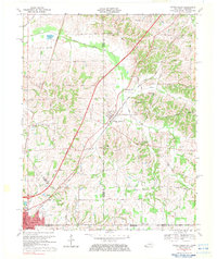Water Valley 1969 topographic map thumbnail
