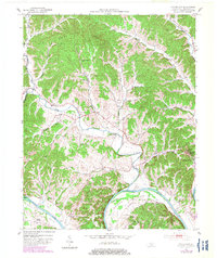 Waterview 1953 topographic map thumbnail