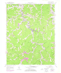Wayland 1954 topographic map thumbnail
