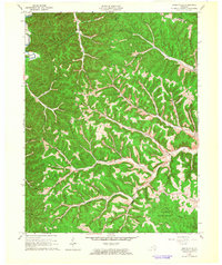 Wesleyville 1962 topographic map thumbnail
