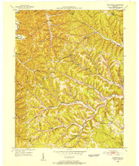 Wesleyville 1950 topographic map thumbnail