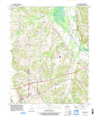 Westplains 1993 topographic map thumbnail
