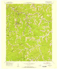 Wheelwright 1954 topographic map preview