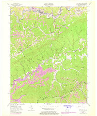 Whitesburg 1954 topographic map thumbnail