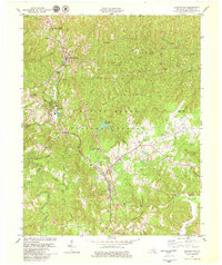 Whitley City 1979 topographic map thumbnail