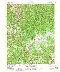 Whitley City 1979 topographic map thumbnail