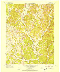 Wildie 1953 topographic map thumbnail
