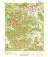 Williamsburg 1969 topographic map preview