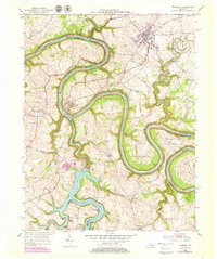 Wilmore 1952 topographic map thumbnail
