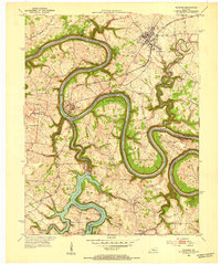Wilmore 1952 topographic map thumbnail