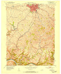 Winchester 1952 topographic map thumbnail
