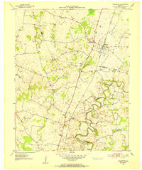 Woodburn 1951 topographic map thumbnail