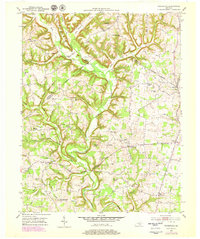 Woodstock 1952 topographic map thumbnail