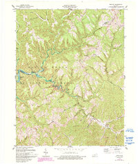 Wrigley 1977 topographic map thumbnail