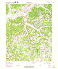 Yosemite 1952 topographic map thumbnail