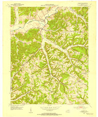 Yosemite 1952 topographic map thumbnail