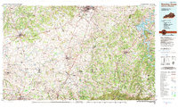 Bowling Green topographic map thumbnail