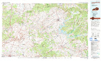 Campbellsville 1986 topographic map thumbnail