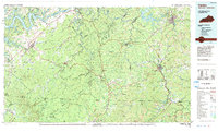 Corbin 1981 topographic map thumbnail